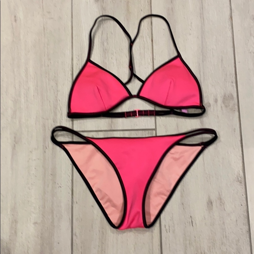 Hot pink Victoria secret swimsuit